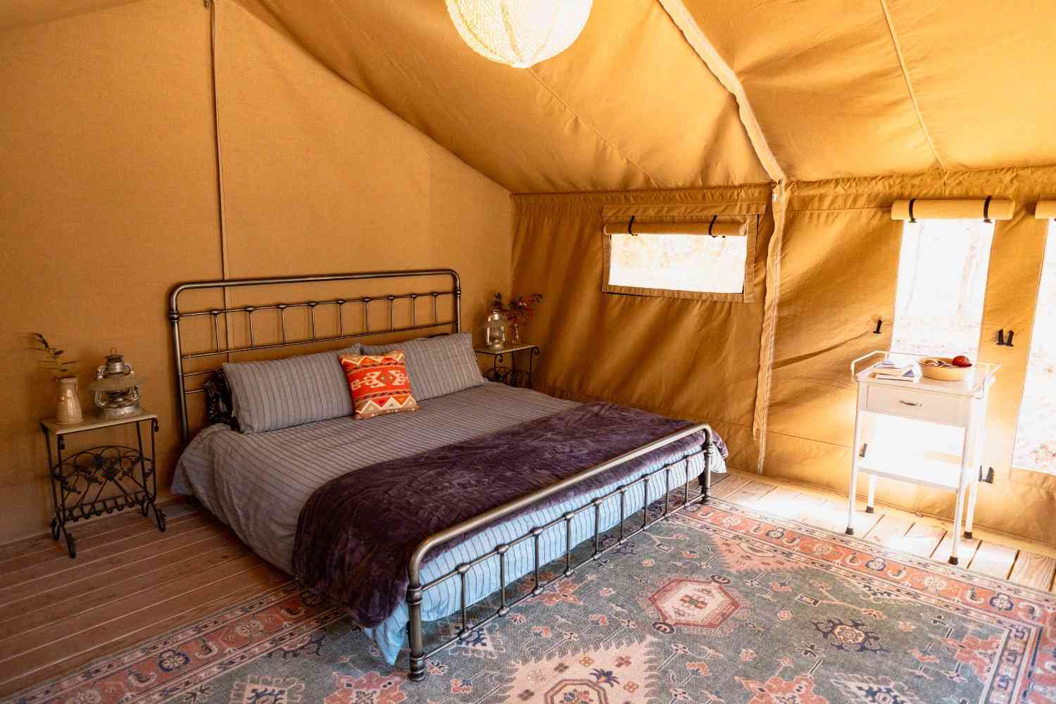 NC glamping in the mountains