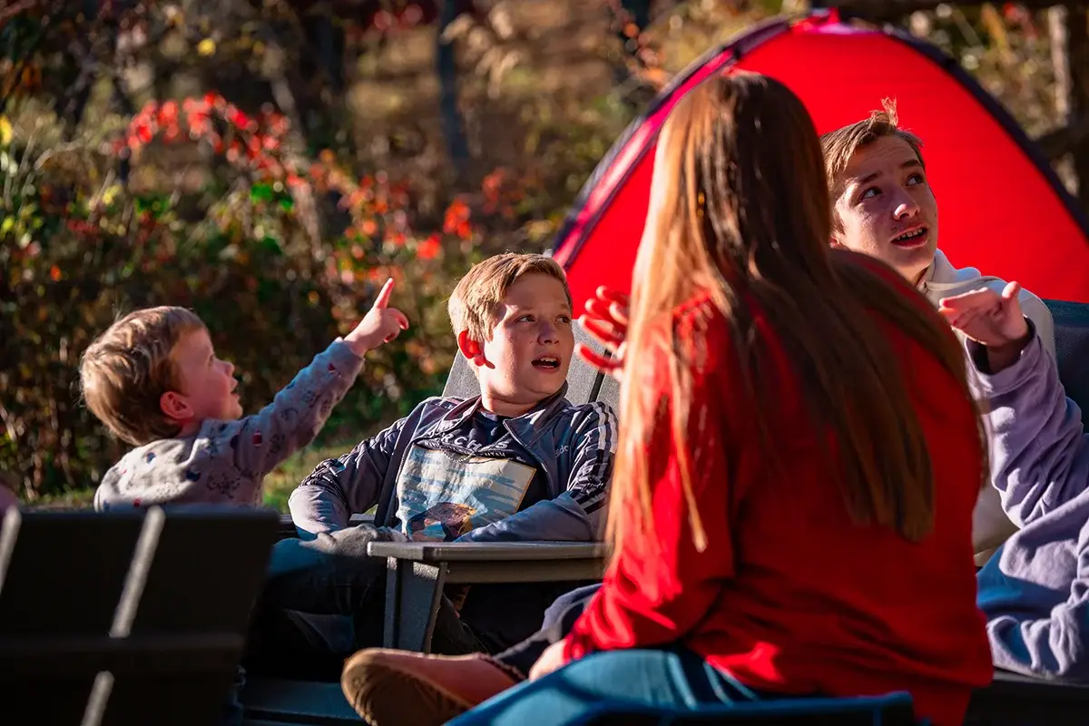 waterfront camping in Blue Ridge Mountains NC